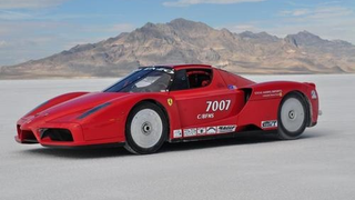Twin-Turbo Ferrari Enzo Sets 238 MPH Record